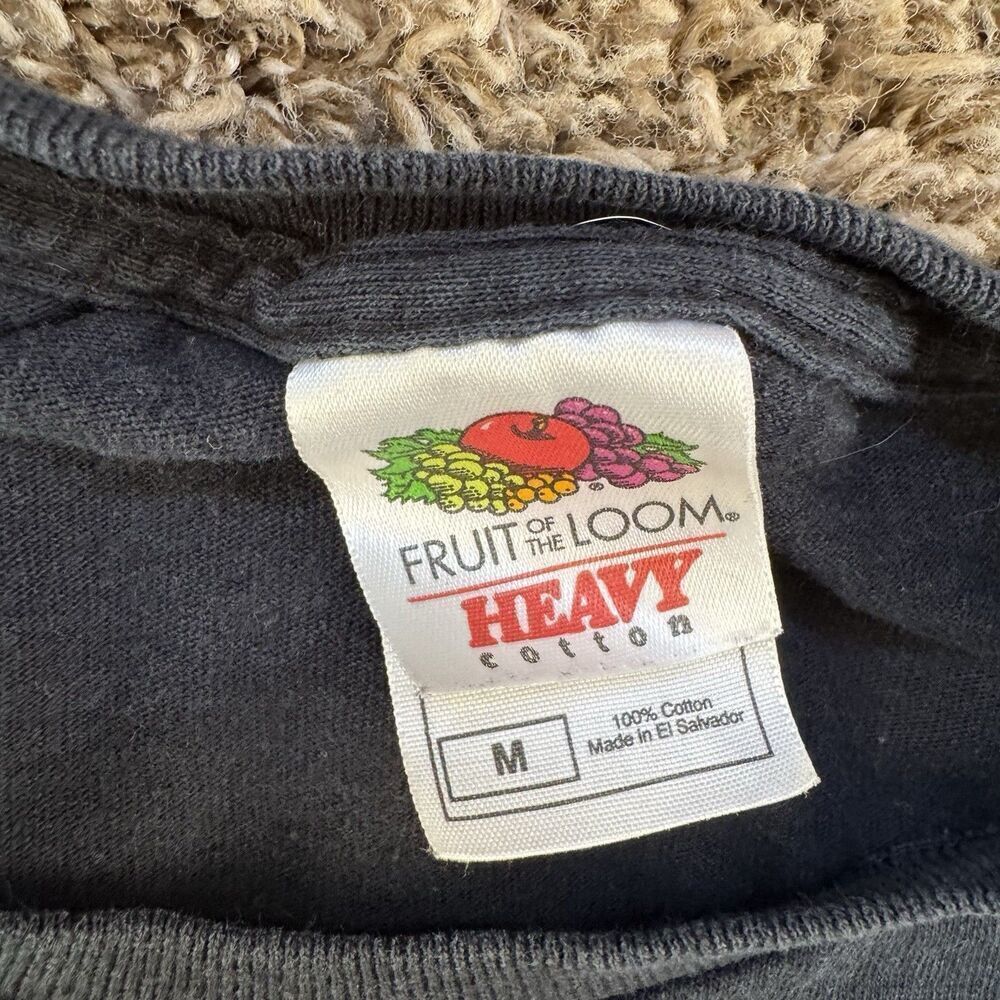 Vintage Captain Zodiac Hawaii Tee Black Skull Mens Medium Fruit Of The Loom - Picture 3 of 6